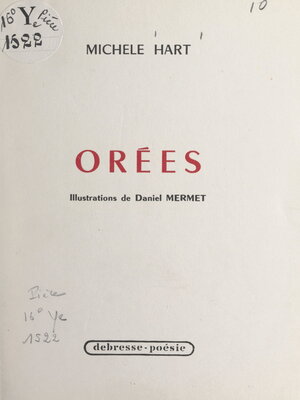 cover image of Orées